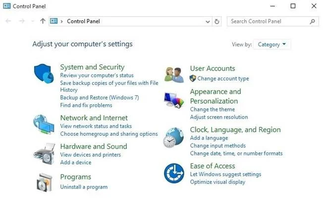 Bagaimanakah Panel Kawalan dan menu Tetapan berbeza pada Windows 10?