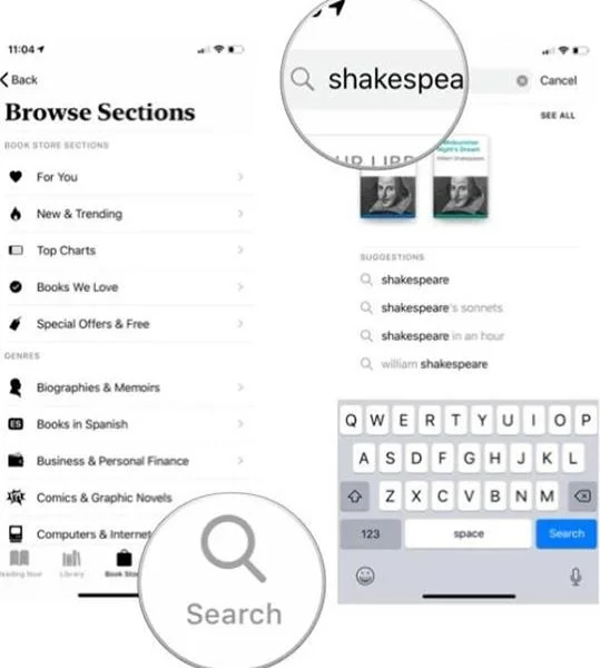 Cara membaca buku pada iPhone dengan Apple Books amat berguna