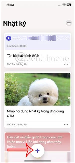 Bagaimana untuk mengalih keluar cadangan untuk menulis diari pada iPhone