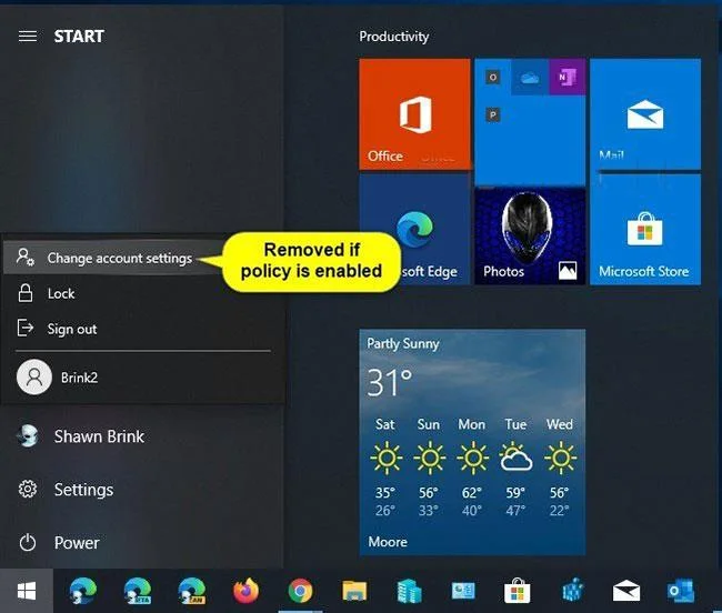 Windows 10'da varsayılan hesap resmi tüm kullanıcılara nasıl uygulanır?