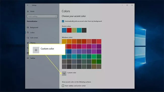 Scelta della modalità scura per Windows 10