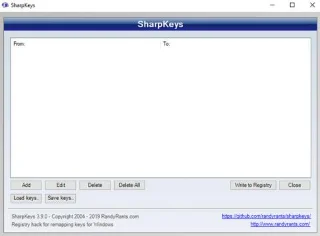 Klavyeyi yeniden eşlemek için Windows 10da SharpKeys nasıl kullanılır?