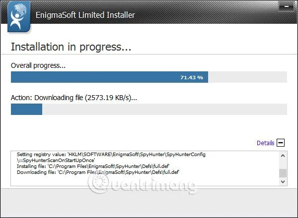 Cara menggunakan SpyHunter untuk mengalih keluar perisian pengintip dan menghalang keylogger