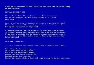 如何修復 Windows 上的關鍵服務失敗藍屏錯誤