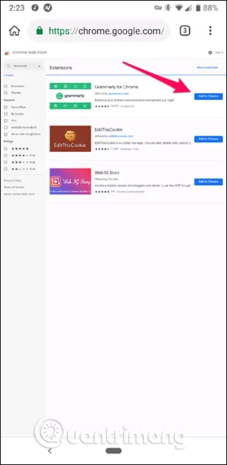 AndroidにChrome拡張機能をインストールする方法