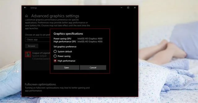 Bagaimana untuk meningkatkan prestasi permainan pada Windows 10 April 2018