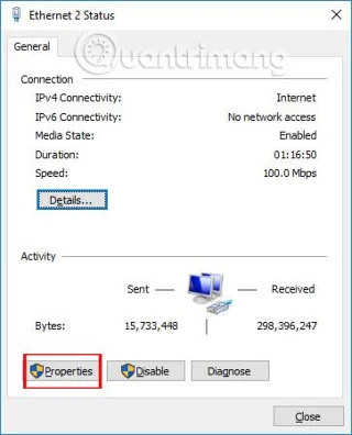 Cara menukar DNS Quad9 untuk menyekat domain berniat jahat