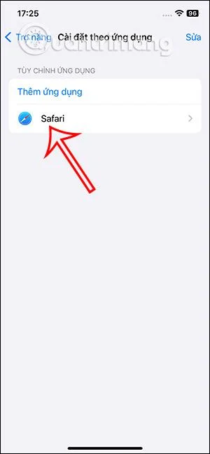 Ajuster les paramètres spécifiques de Safari