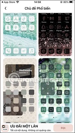 Cara menggunakan Themify untuk mencipta tema iPhone artistik
