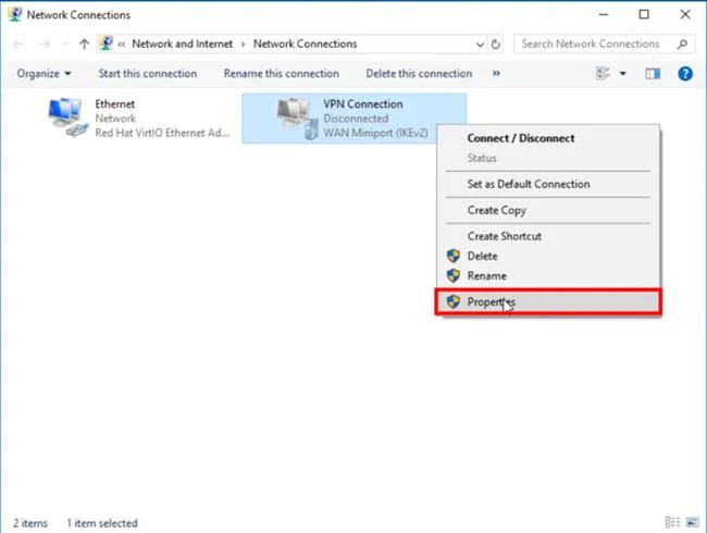 Windows 10'da L2TP/IPsec VPN'e nasıl bağlanılır