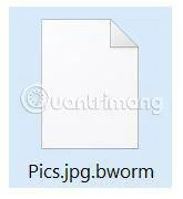 Bagaimana untuk membuang virus .bworm Files