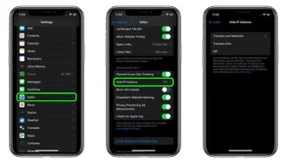 IOS 15のSafariでトラッカーからIPアドレスを非表示にする方法