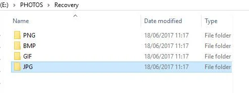 So stellen Sie gelöschte Fotos mit EXIF-Metadaten wieder her