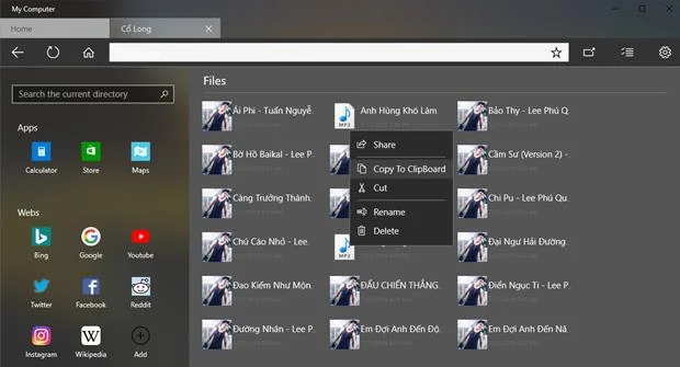Windows 10'daki Dosya Gezgini'ne mükemmel bir alternatif olan Bilgisayarımı Deneyimleyin