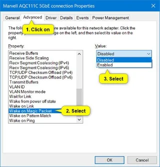 Cara menghidupkan Wake-on-lan pada Windows 10 untuk menghidupkan dan menghidupkan komputer dari jauh