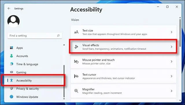 Windows 11'de kaydırma çubuğunu her zaman görüntüleyecek şekilde nasıl kurulur