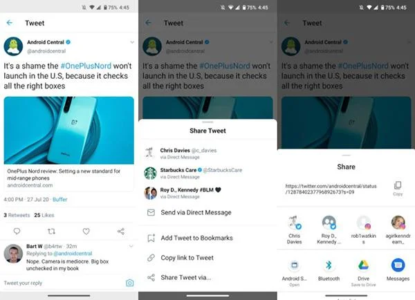 Cara menggunakan Nearby Share pada telefon Android