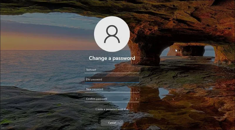 Accountwachtwoord wijzigen in Windows 11