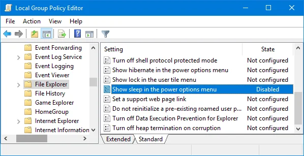 Herstel de ontbrekende slaapoptie op Windows 11/10/8/7