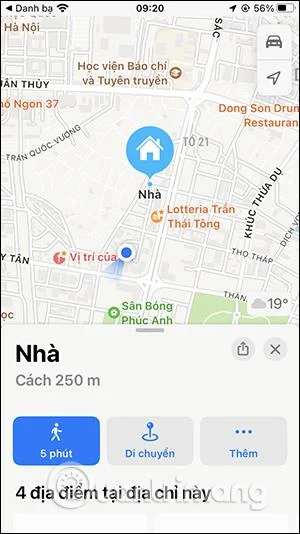Cara menambah alamat Rumah pada Peta Apple