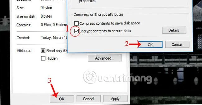 Bagaimana untuk menyulitkan data pada Windows 10 menggunakan EFS