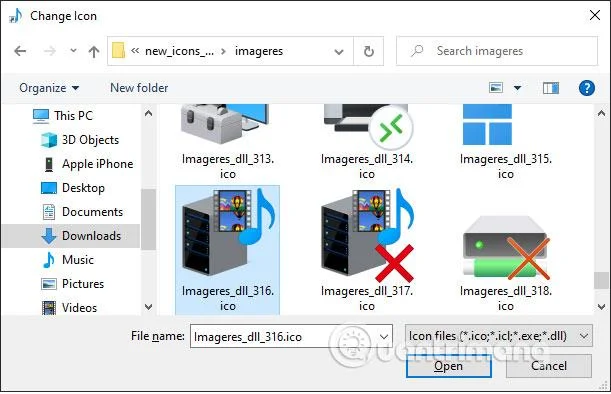 Windows 10 Sun Valley gibi yeni bir Dosya Gezgini simge seti nasıl kurulur