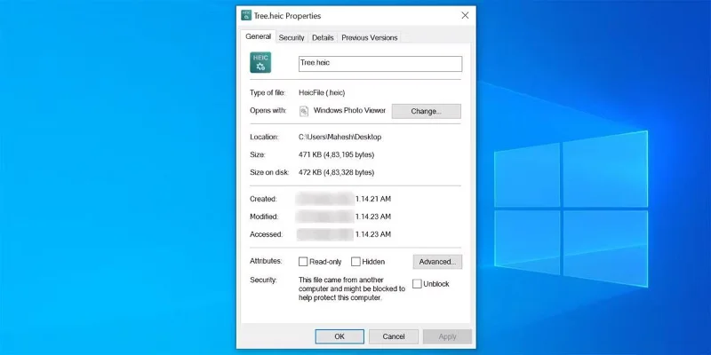 HEIC dosyalarını Windows'ta açamama hatasını düzeltin