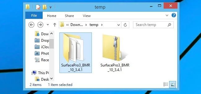 Windows 8.1'i Surface Pro tablete yeniden yükleme talimatları