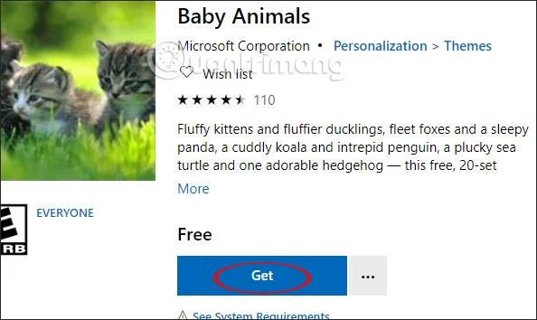 Bagaimana untuk mendapatkan imej dalam tema pada Windows 10