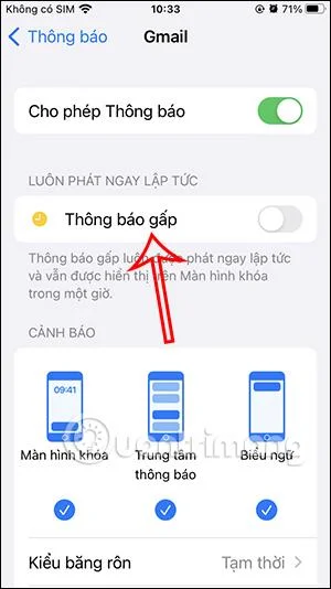 Cara menggunakan ciri pemberitahuan segera pada iPhone