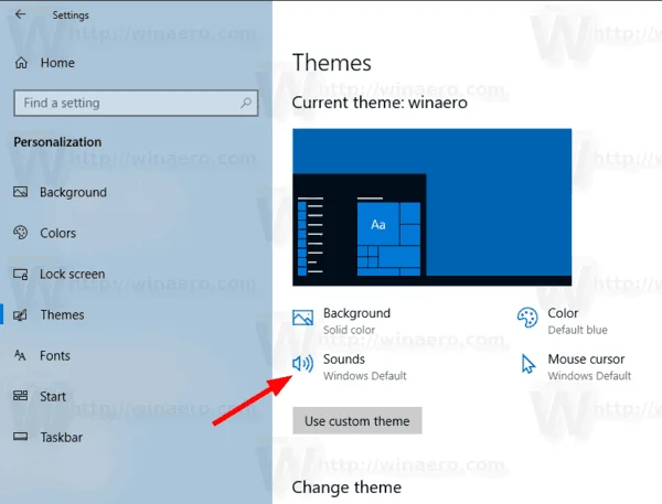 Windows 10'da yeni posta bildirim sesini değiştirme