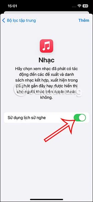 iPhoneでApple Musicの視聴履歴をオフにする方法