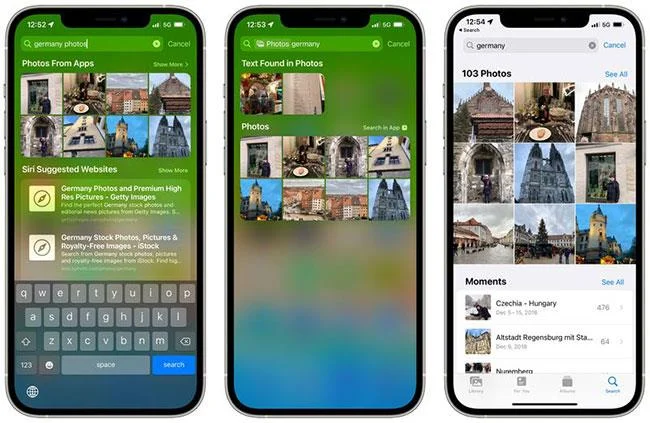Penambahbaikan baharu pada Spotlight pada iOS 15