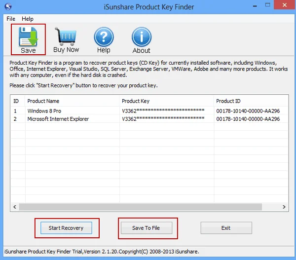 Bagaimana untuk mencari kunci Produk pada Windows 8 atau Windows 8.1?