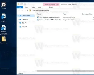 Windows 10da sağ tıklama menüsüne Kapatma nasıl eklenir