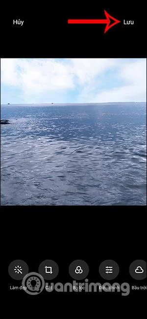 Bagaimana untuk menggabungkan awan menjadi foto pada telefon Xiaomi