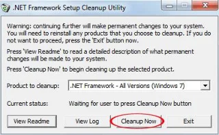 Etkili Microsoft .NET Framework onarım ve kaldırma aracı