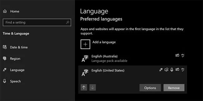 Comment masquer la barre de langue de la barre des tâches de Windows 11