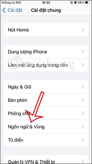 Arahan untuk menukar format nombor pada iPhone