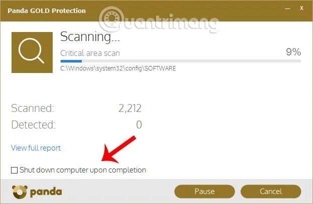 Tingkatkan keselamatan Windows dengan Perlindungan Emas Panda
