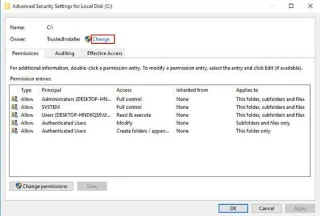 Fout opgelost bij het weigeren van toegang tot station C (toegang is geweigerd) in Windows 10