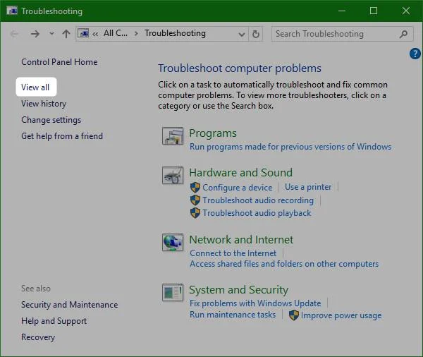 20 alat penyelesaian masalah yang berguna untuk Windows 10