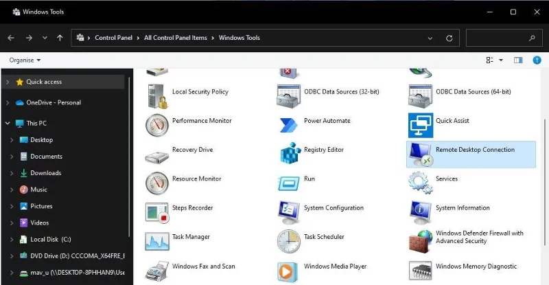 Windows 11'de Uzak Masaüstü Bağlantısı aracını açmanın 10 yolu
