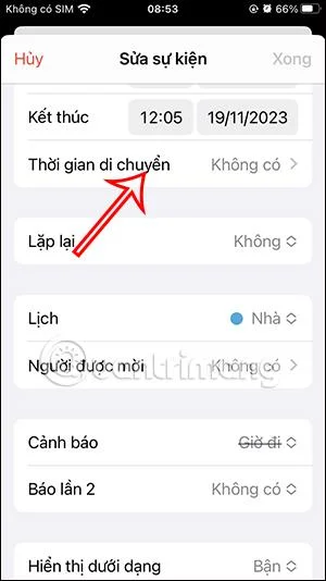 iPhoneカレンダーにイベントの場所を追加する方法
