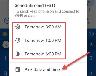 Bagaimana untuk menjadualkan penghantaran mesej SMS pada Android
