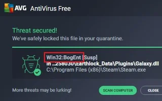 Win32:BogEnt nedir ve nasıl kaldırılır?