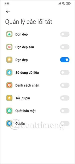 Bagaimana untuk mendayakan pintasan keselamatan pada telefon Xiaomi