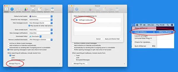 Arahan untuk memuat turun AltStore, aplikasi gantian App Store pada iPhone dan iPad