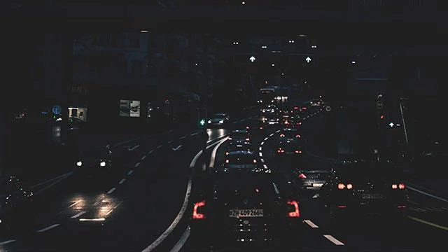 Koleksi kertas dinding bandar malam yang indah untuk komputer