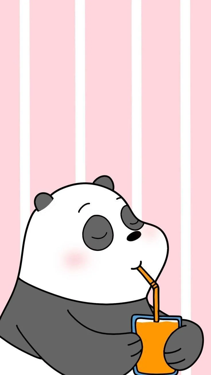 Kertas dinding We Bare Bear, foto We Bare Bear